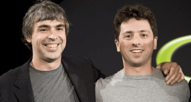 Fundadores de la empresa Google