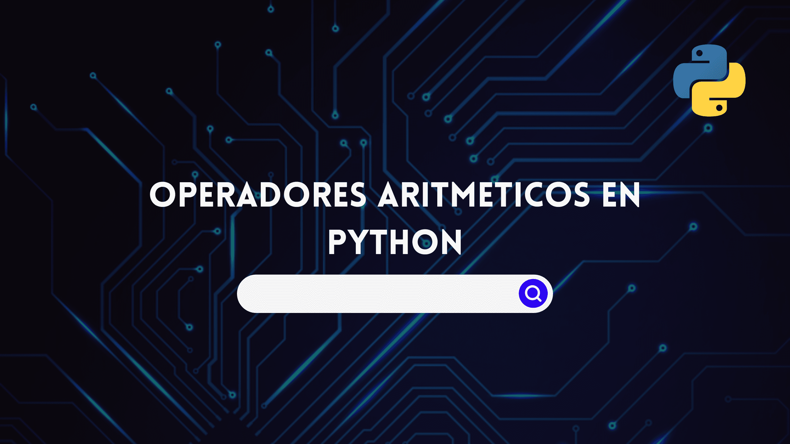Operadores Aritmeticos en Python