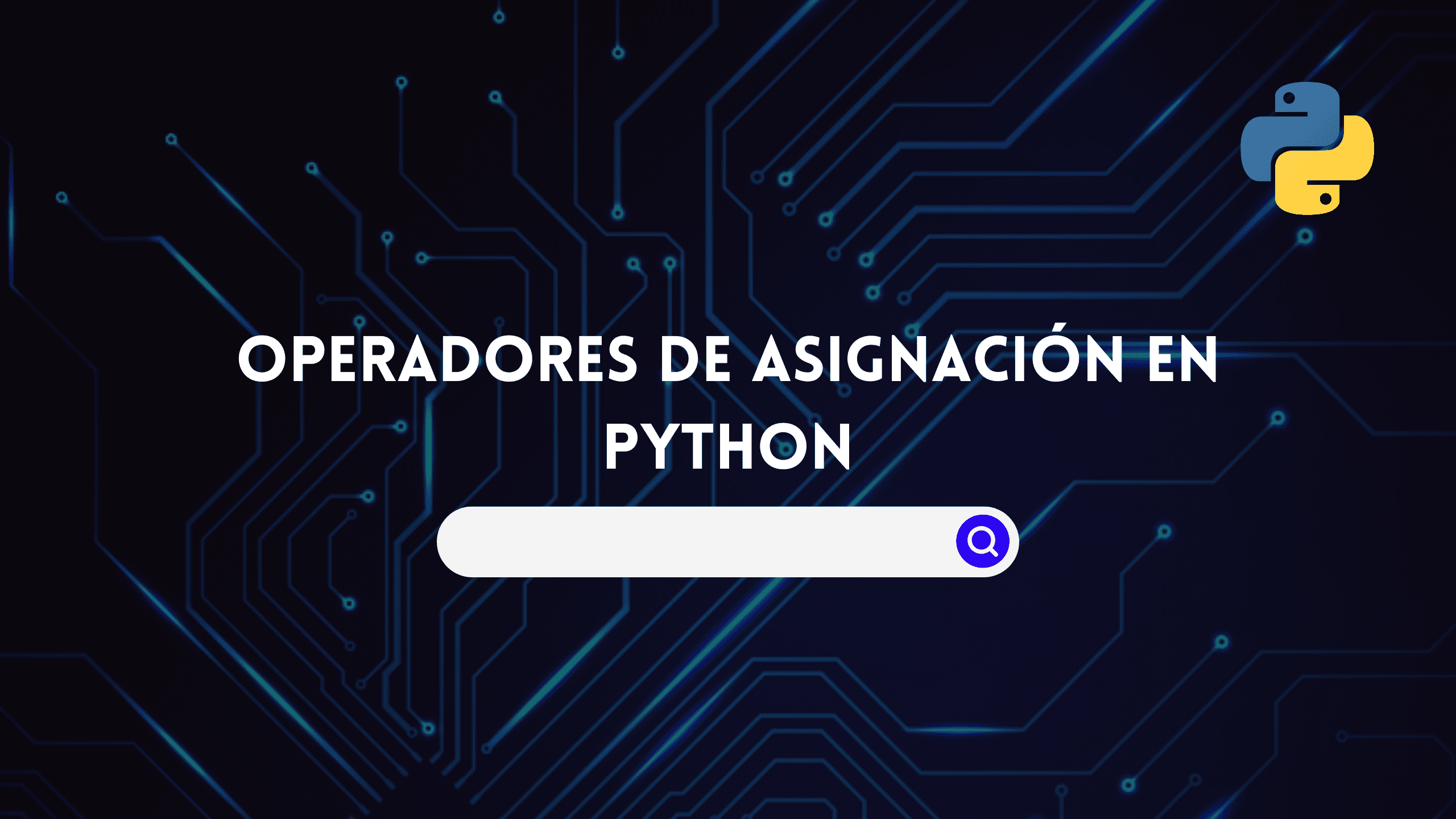 Operadores de Asignación en Python