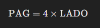 Formula para Calcular el perímetro de un cuadrado