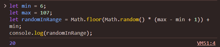 Generar números aleatorios dentro de un rango específico en javascript